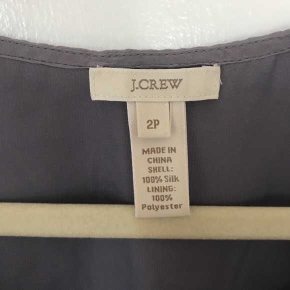 Silk J Crew Ruffle Tank - Picture 4 of 5